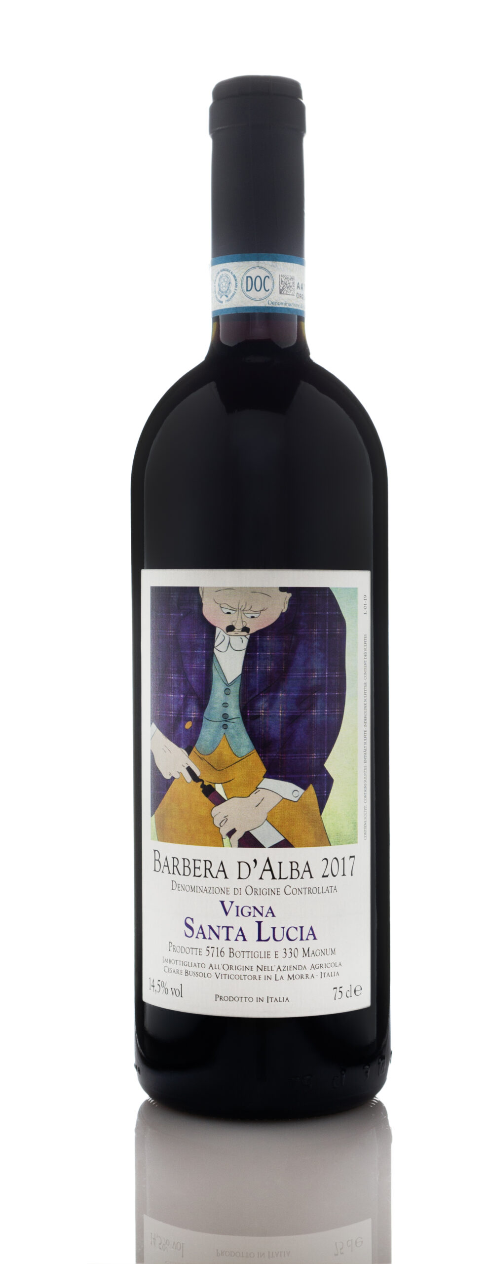 2017 Cesare Bussolo Santa Lucia Barbera dAlba, Piedmont