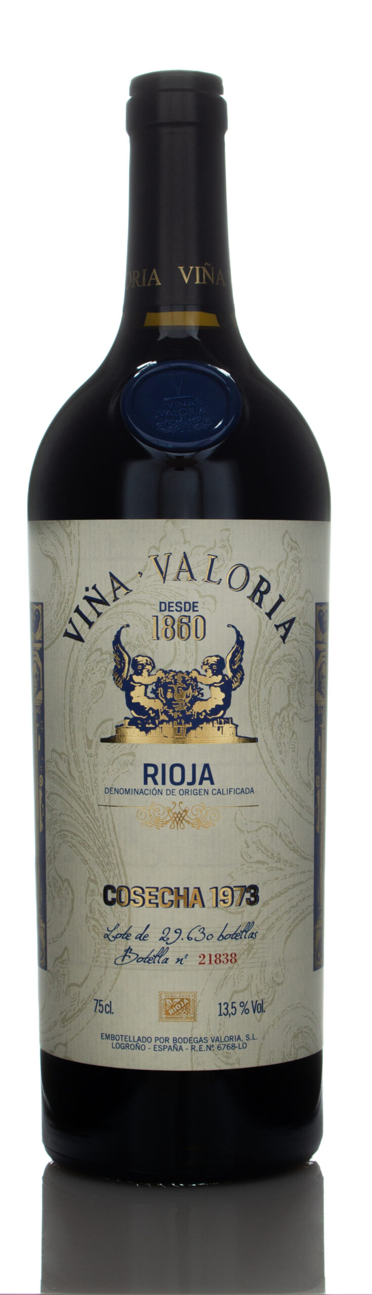 1973 Bodegas Valoria 'Vina Valoria' Tinto Cosecha, Rioja DOCa
