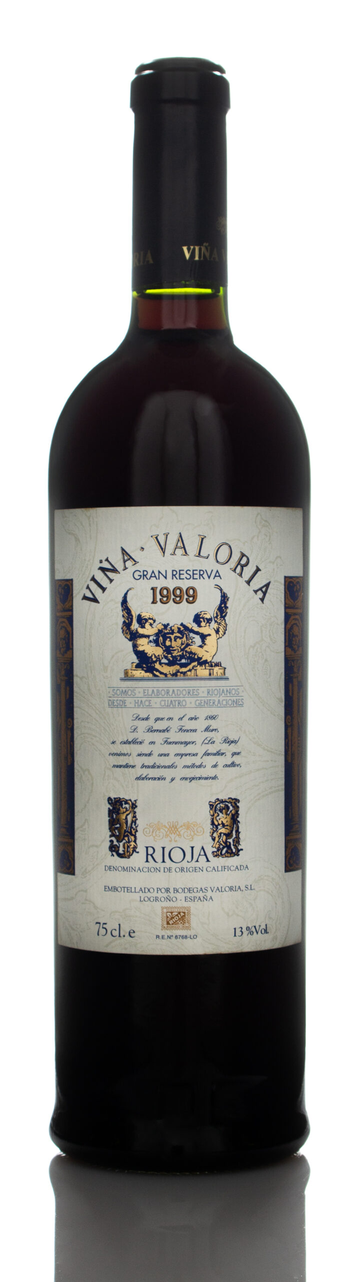 1999 Bodegas Valoria 'Vina Valoria' Gran Reserva, Rioja DOCa